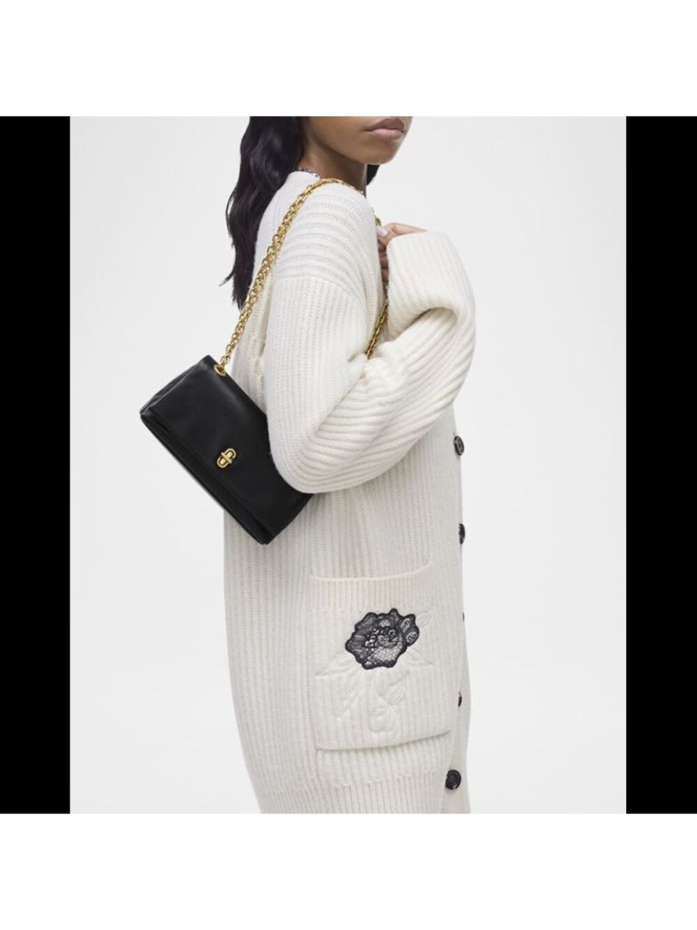 Marc Jacobs The Mini Dual Top Handle Bag Black OS - Picture 3 of 14